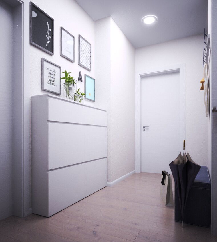 Diseño en línea Pasillo/Entrada Moderna por Irina R. miniatura