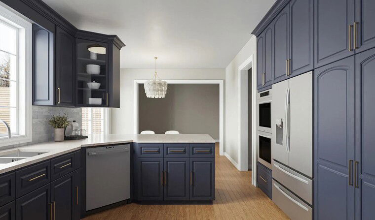 Online design Modern Kitchen by Ashley S. thumbnail