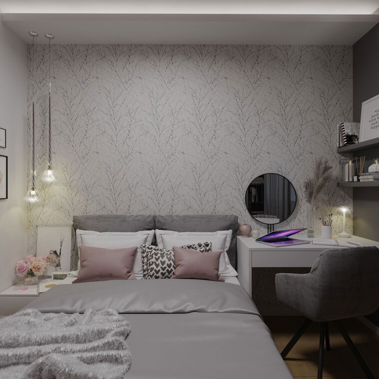 Online design Modern Bedroom by Irena P. thumbnail