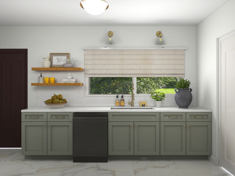 Diseño en línea de cocina moderna por Laura S. miniatura