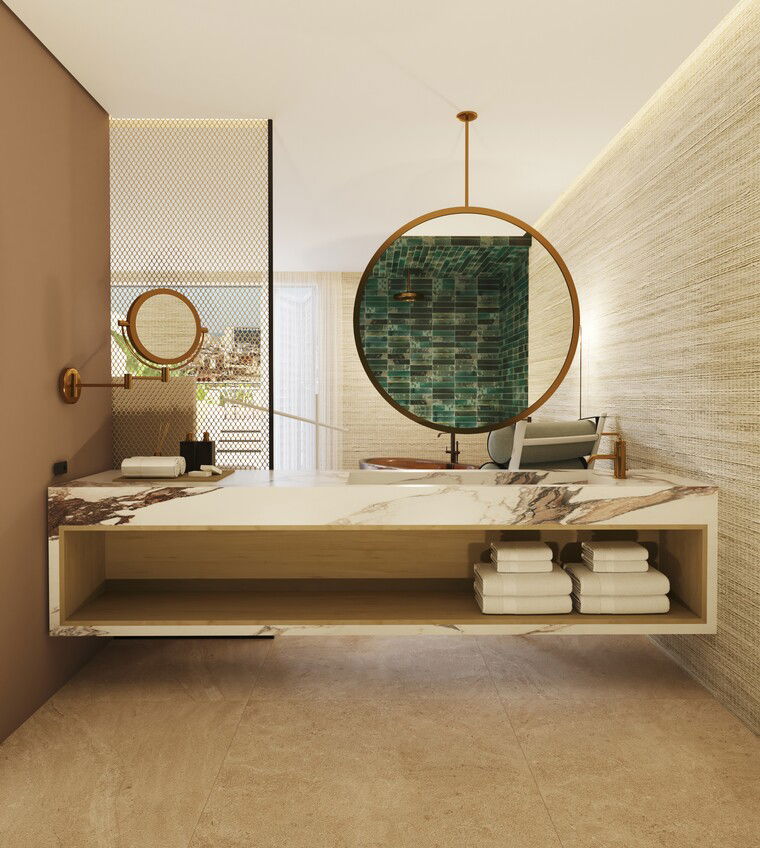 Online design Glamorous Bathroom by Almendra I. thumbnail