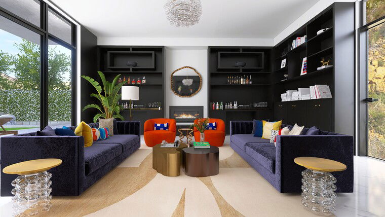 Online design Modern Living Room by Sierra G. thumbnail