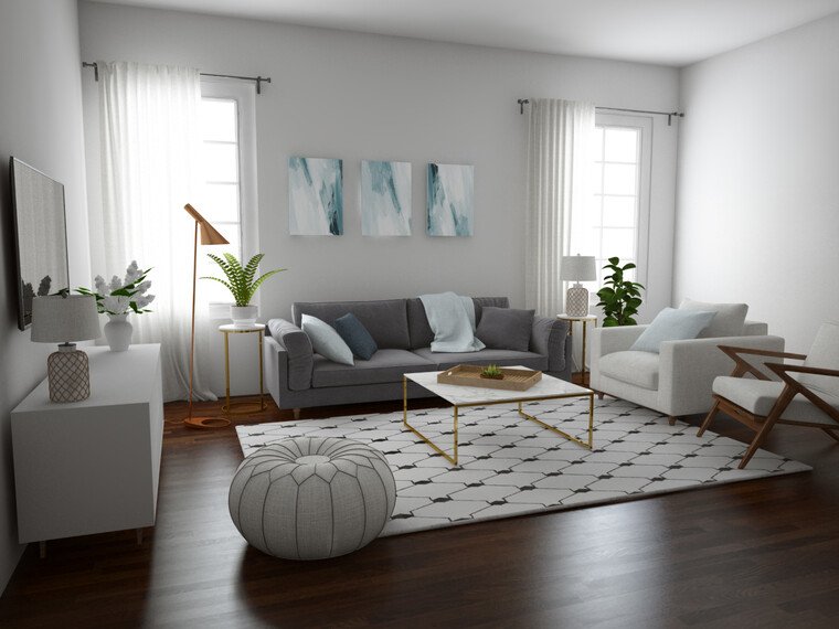 Online design Contemporary Living Room by Aoife T. thumbnail