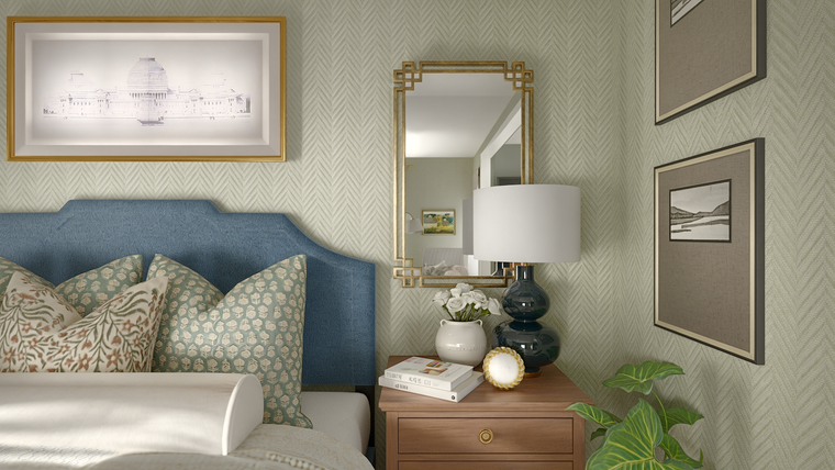 Online design Traditional Bedroom by Andrea G. thumbnail