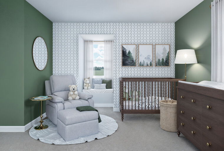 Online design Traditional Nursery by Lara D. thumbnail