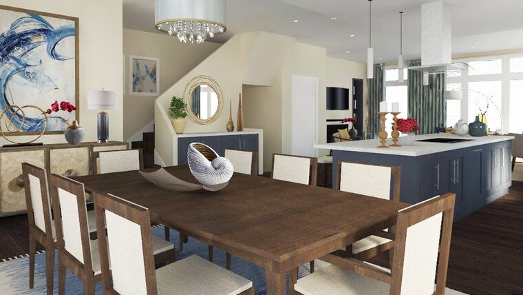 Online design Transitional Dining Room by Selma A. thumbnail