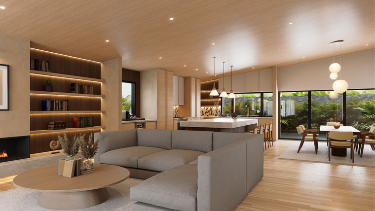 Online design Modern Living Room by Zilia Z. thumbnail