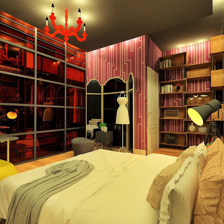 Online design Eclectic Bedroom by Ahmed E. thumbnail