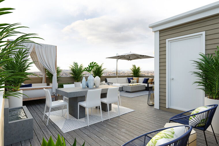 Online design Modern Patio by Berkeley H. thumbnail