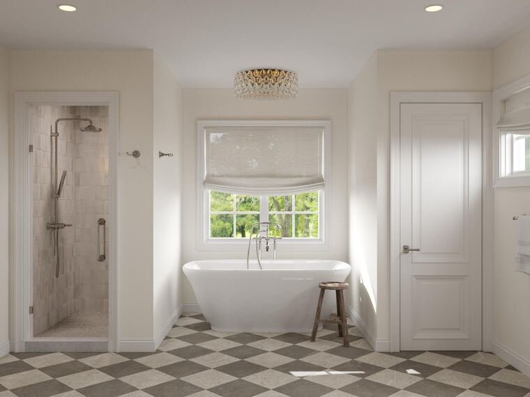 Online design Transitional Bathroom by Erin R. thumbnail
