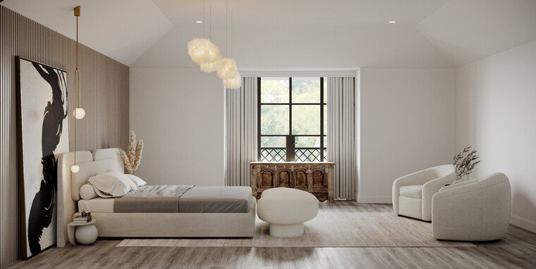 Online design Modern Bedroom by Franzi K. thumbnail
