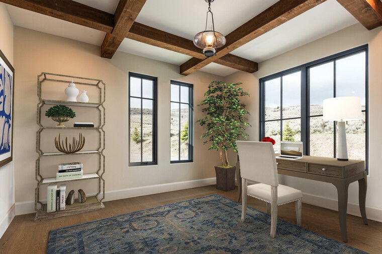 Online design Traditional Home Office by Lisa D. thumbnail