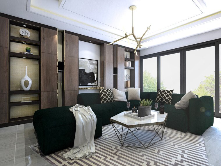 Online design Glamorous Living Room by Salome P. thumbnail