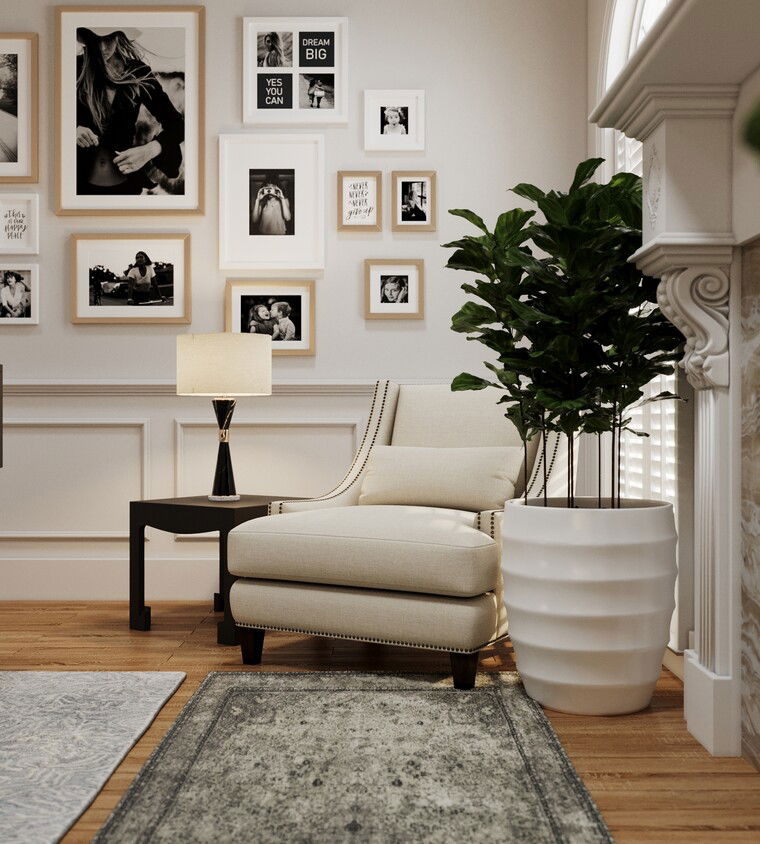 Online design Transitional Home Office by Aida A. thumbnail