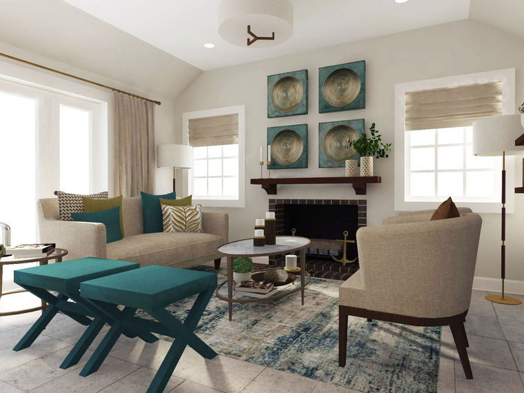 Online design Transitional Living Room by Selma A. thumbnail