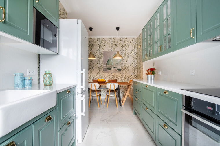 Diseño en línea de Cocina Transicional por Mangi B. miniatura