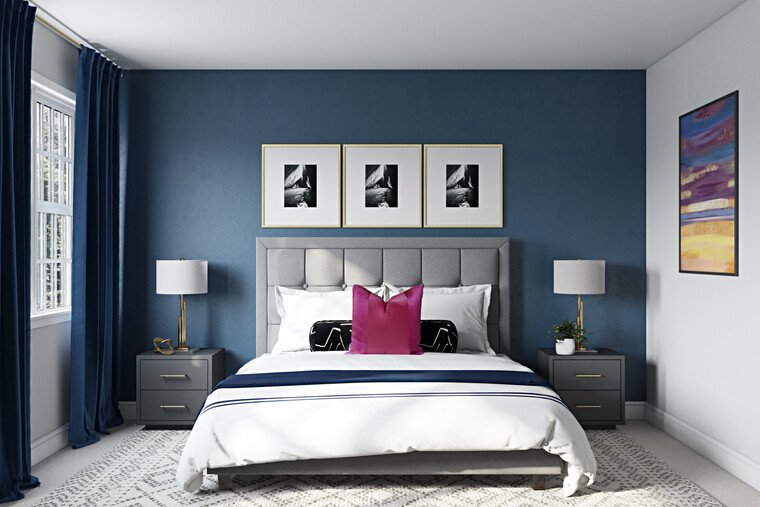 Online design Contemporary Bedroom by Kamila A. thumbnail