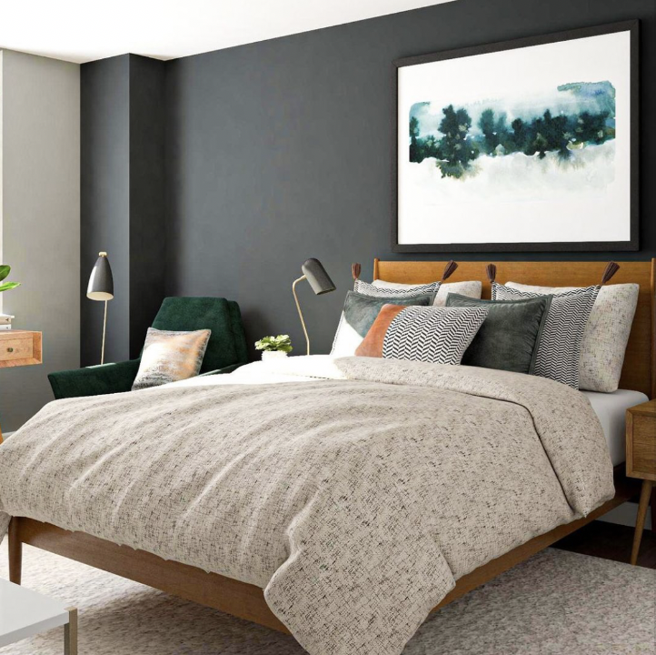 Online design Modern Bedroom by Amanda L. thumbnail