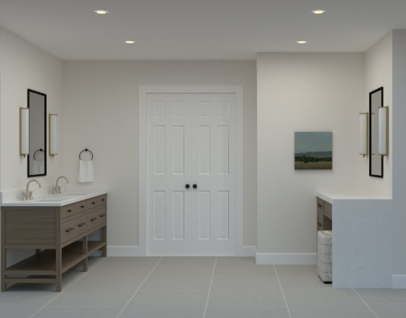 Online design Modern Bathroom by Lauren K. thumbnail