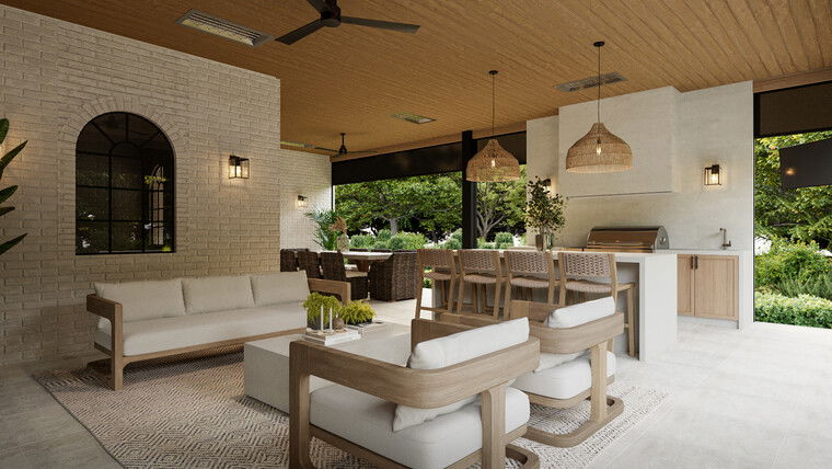 Online design Contemporary Patio by Laura A. thumbnail
