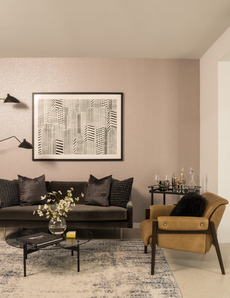 Online design Modern Living Room by Nazeli I. thumbnail