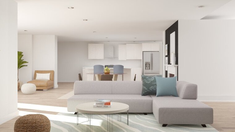 Online design Modern Living Room by Katelin S. thumbnail