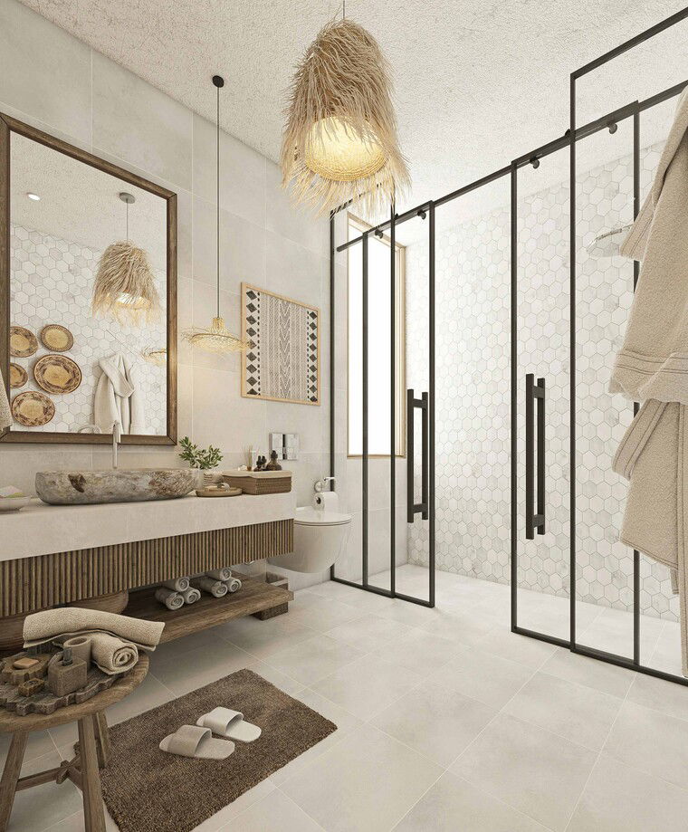 Online design Beach Bathroom by Leen A, thumbnail