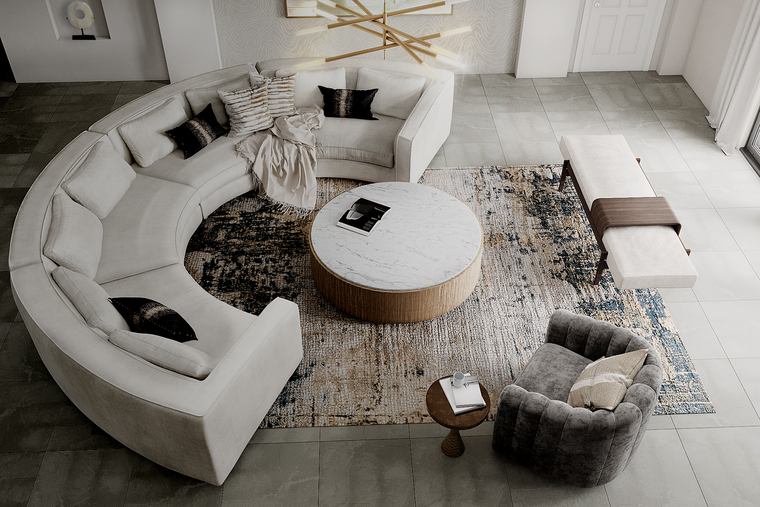 Online design Contemporary Living Room by Courtney B. thumbnail