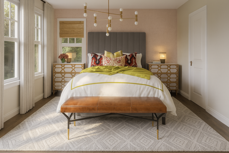 Online design Eclectic Bedroom by Stacy D. thumbnail