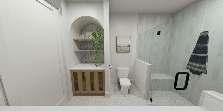 Online design Transitional Bathroom by Carla A. thumbnail