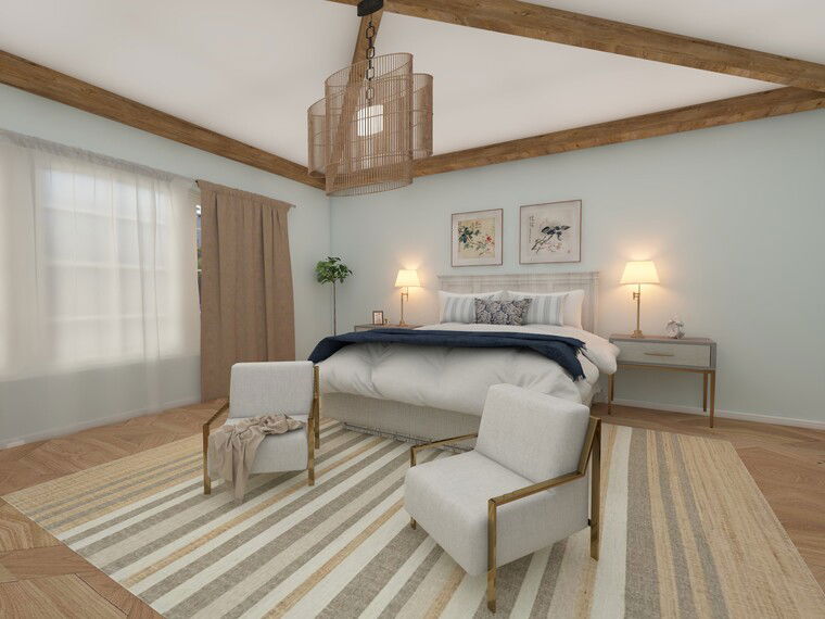 Online design Transitional Bedroom by Nikki G. thumbnail