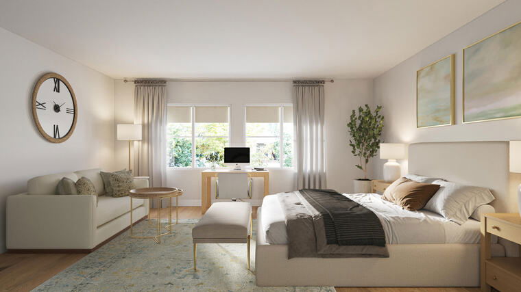 Online design Contemporary Bedroom by Nor Aina M. thumbnail