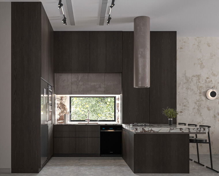 Online design Contemporary Kitchen by Sahar M. thumbnail