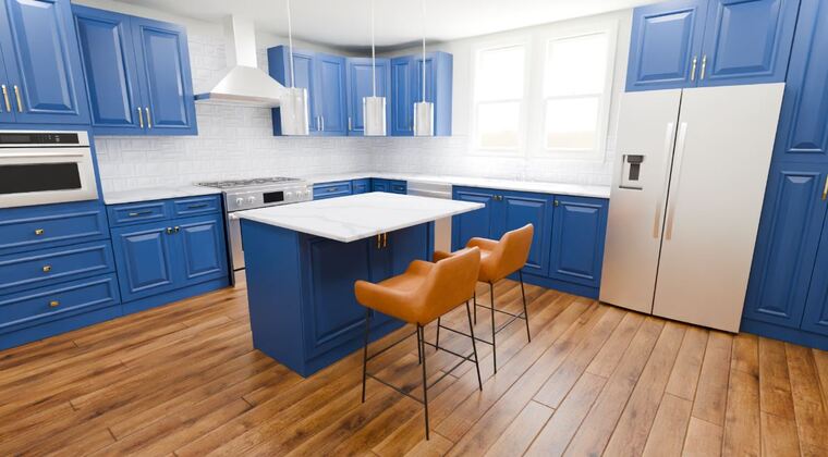 Online design Transitional Kitchen by Tee A. thumbnail