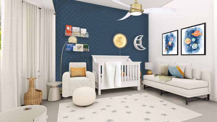 Online design Traditional Nursery by Liliana S. thumbnail