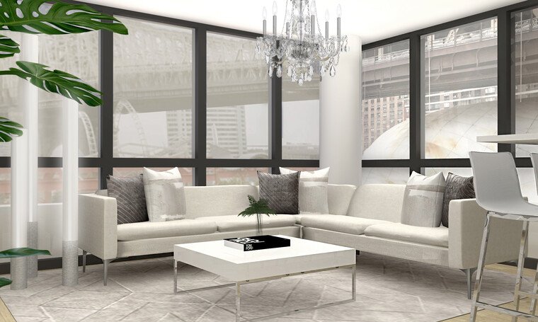 Online design Contemporary Living Room by Ani K. thumbnail