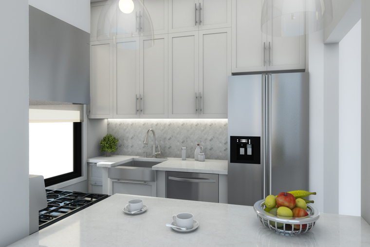 Online design Modern Kitchen by Picharat A.  thumbnail