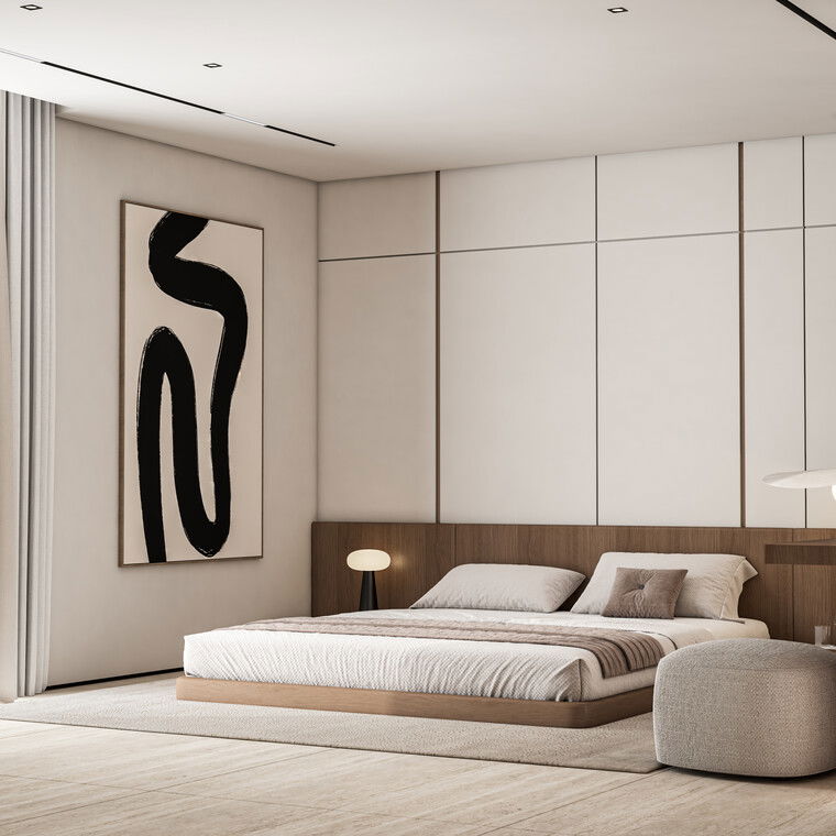 Online design Modern Bedroom by Salma T. thumbnail