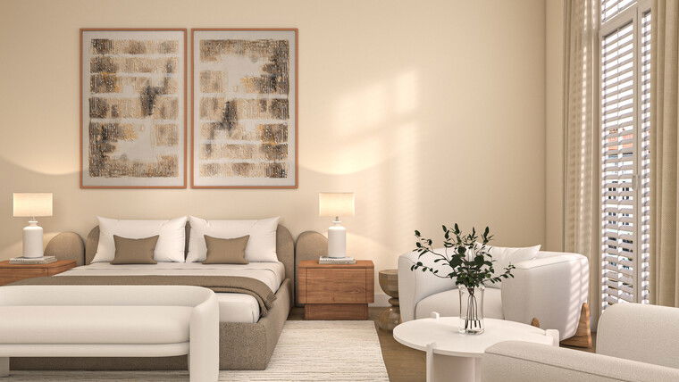 Online design Contemporary Bedroom by Erika F. thumbnail