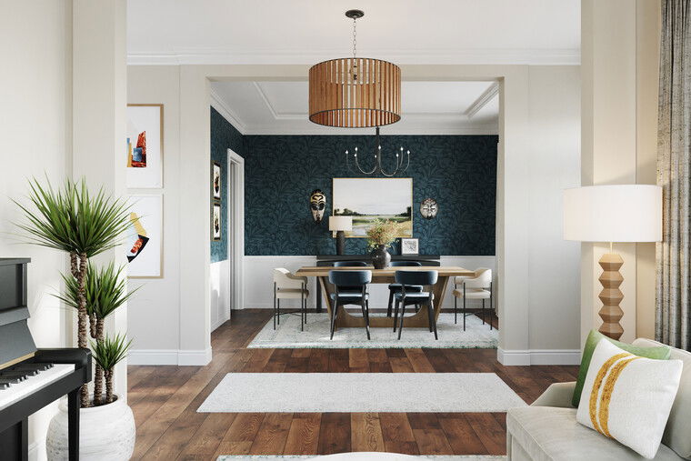 Online design Transitional Hallway/Entry by Jillian M. thumbnail