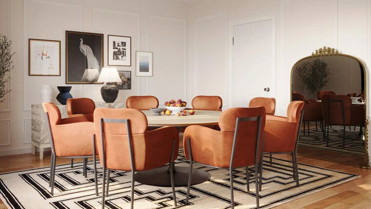 Online design Eclectic Dining Room by Liliana S. thumbnail