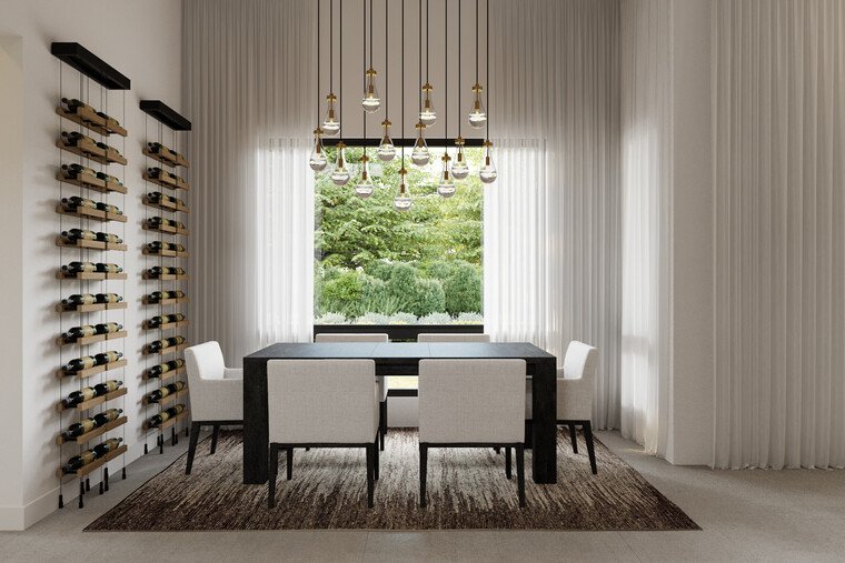 Online design Contemporary Dining Room by Drew F. thumbnail