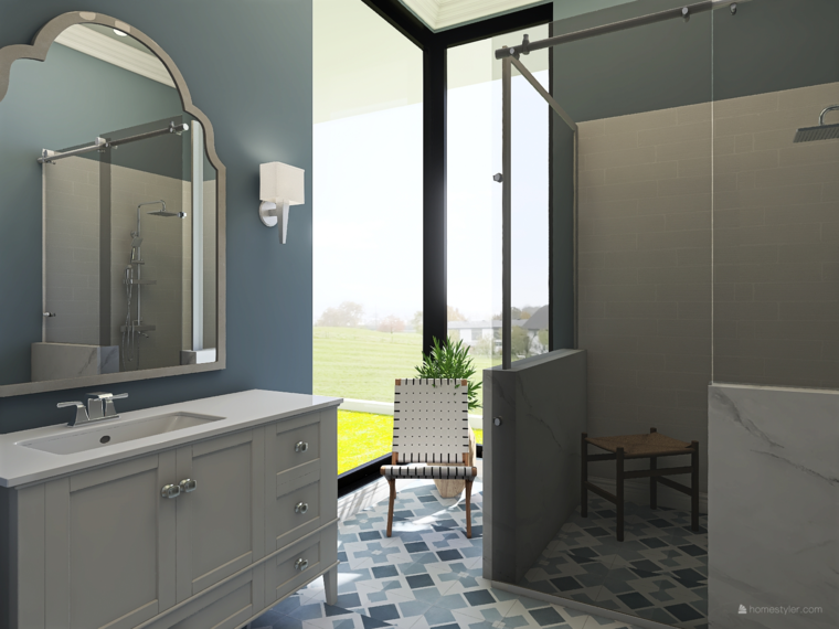 Online design Traditional Bathroom by Kristin W. thumbnail