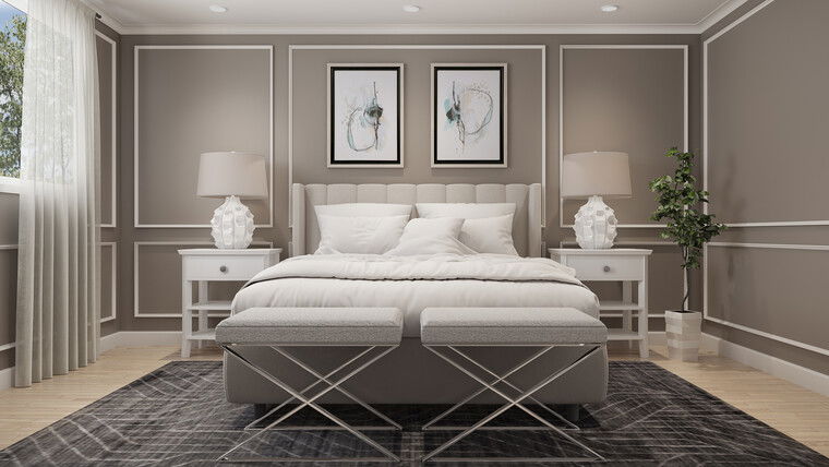 Online design Contemporary Bedroom by Iulia B. thumbnail