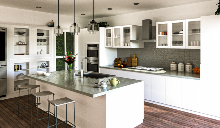 Online design Contemporary Kitchen by Mini G. thumbnail