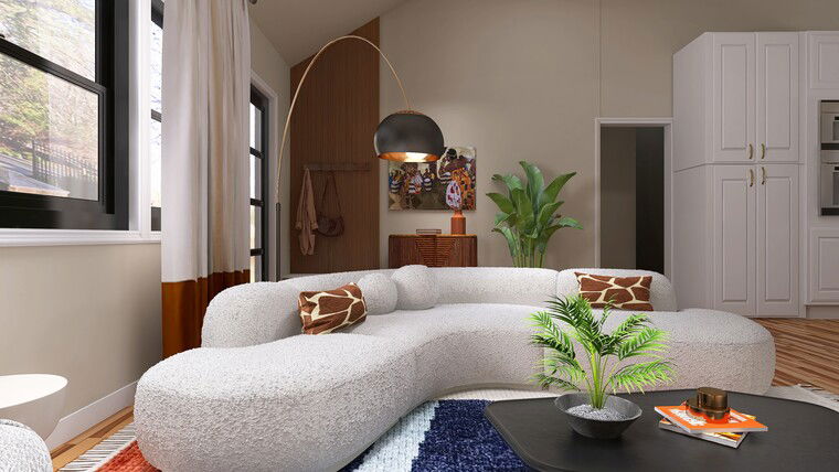 Online design Eclectic Living Room by Sierra G. thumbnail