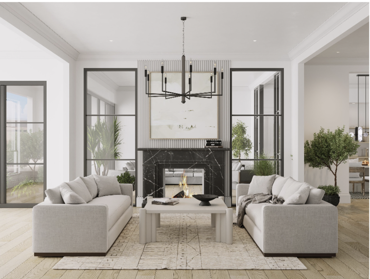 Online design Transitional Living Room by Evan R. thumbnail