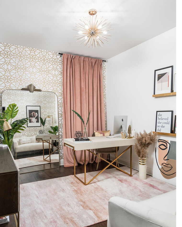 Online design Glamorous Home Office by Ashley H. thumbnail