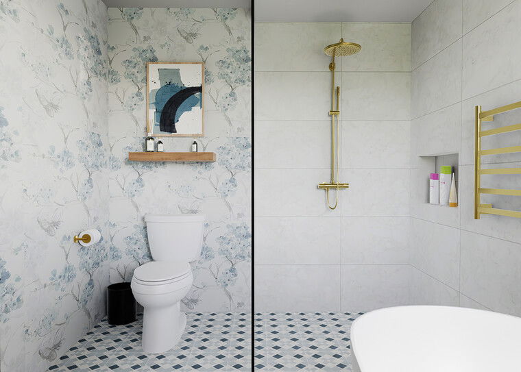 Online design Modern Bathroom by Nicholas M. thumbnail