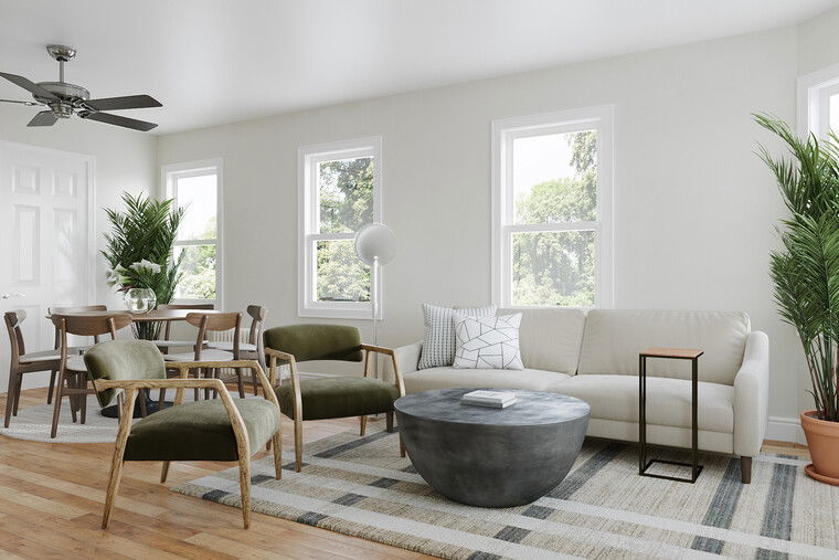 Online design Contemporary Living Room by Sahar M. thumbnail